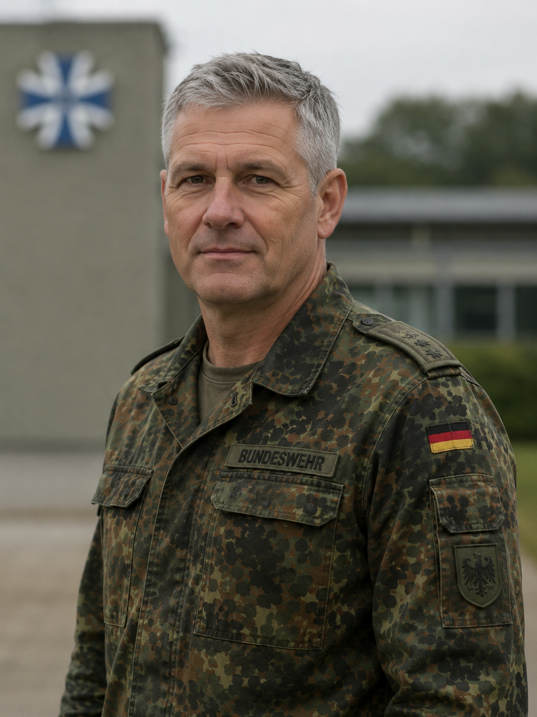 Berufssoldat – Versicherungsbeispiel Markus Erfahrener Berufssoldat der Bundeswehr als Beispiel für die Versicherungsplanung vor dem Ruhestand.
